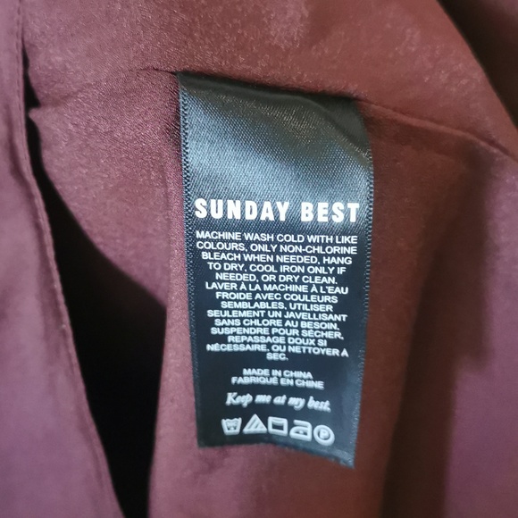 Sunday Best Burgundy Mini Dress - Picture 6 of 6